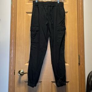 Black Pacsun Cargo Joggers